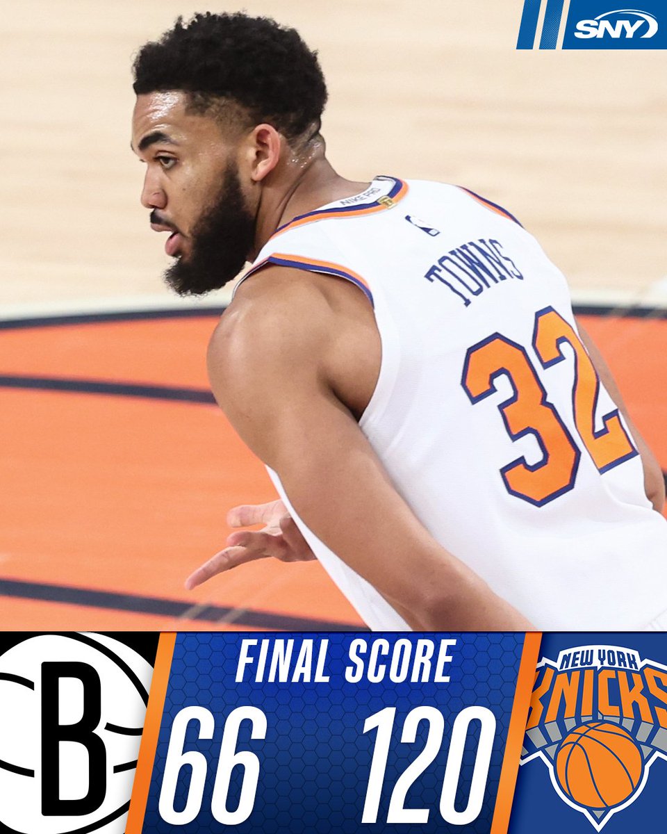 The Knicks blow out the Nets and secure their largest win in franchise history! ✅