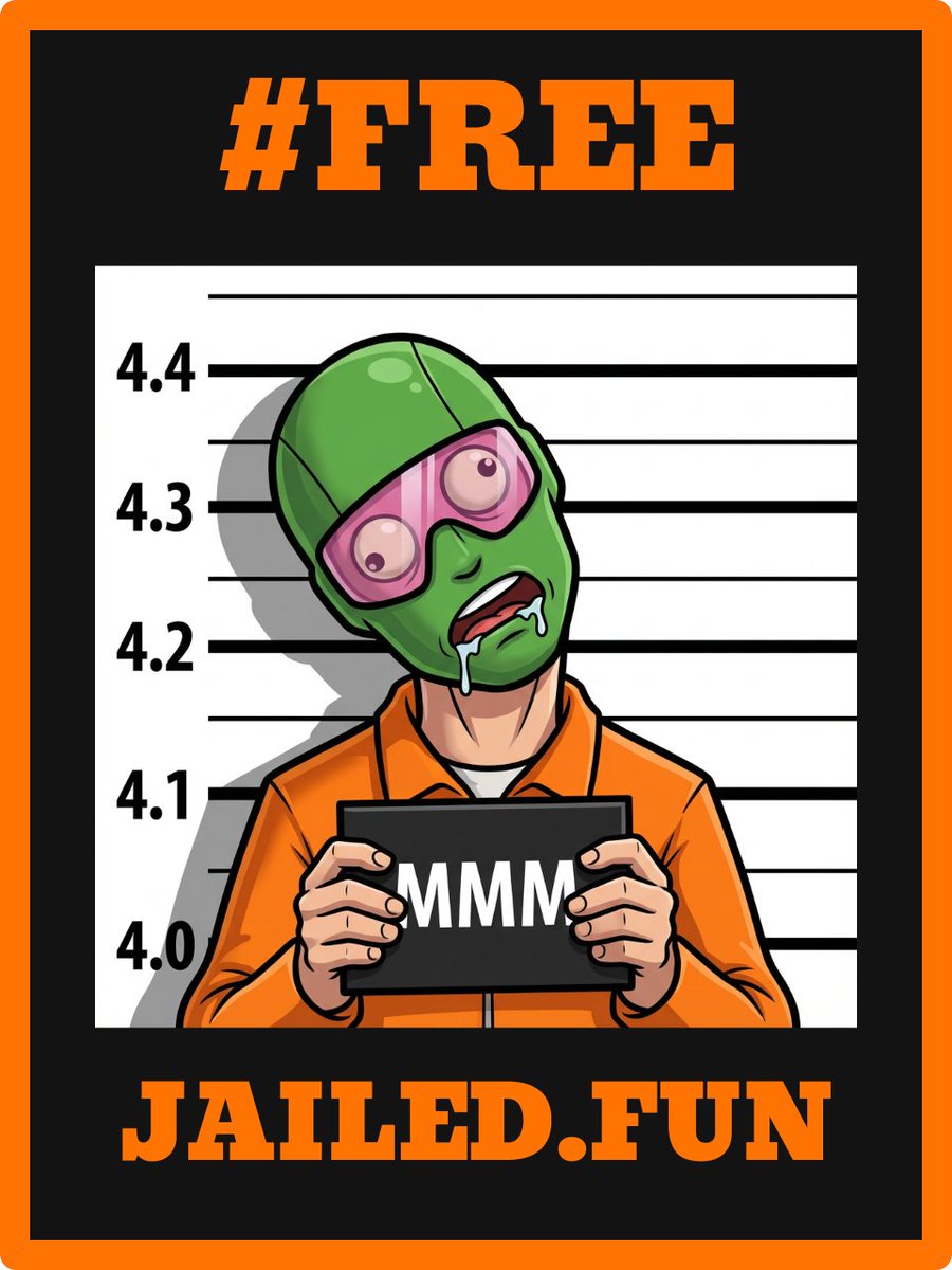 MMMNFT's tweet image. i got life sentence 😭💀

moving into @Jaileddotfun soon