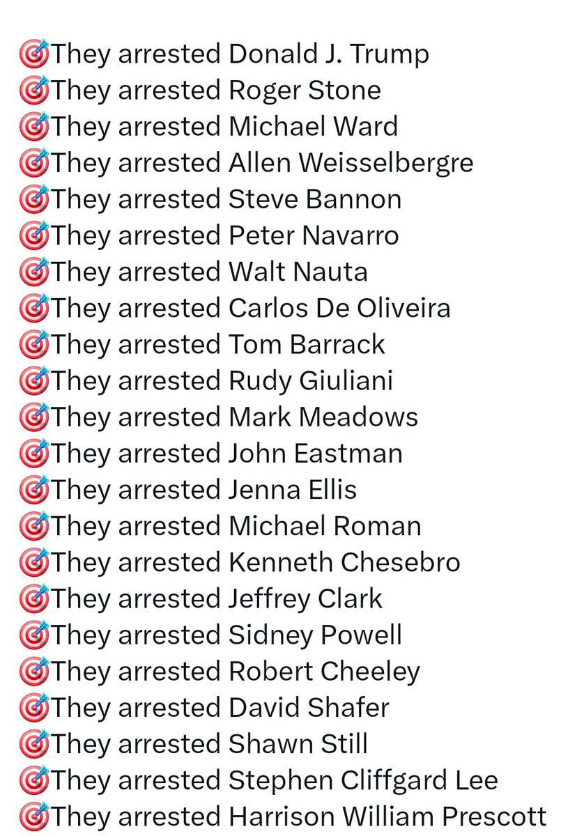 LangmanVince's tweet image. I can't believe that not one person has been arrested for the lawfare raged against President Trump and his supporters. 

This is the only thing that has disappointed me in the last year!