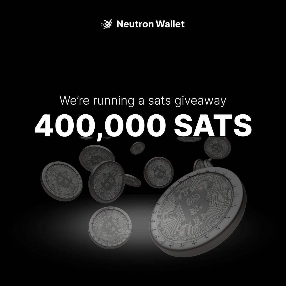 neutron__me's tweet image. 🎉400,000 SATS GIVEAWAY

We’re selecting 10 winners, each receiving 40,000 sats.

How to win:
• Sign up on Neutron Wallet (username required)
• Comment “Done” below

Paid via Neutron username.
Jan 22–31. Random draw.