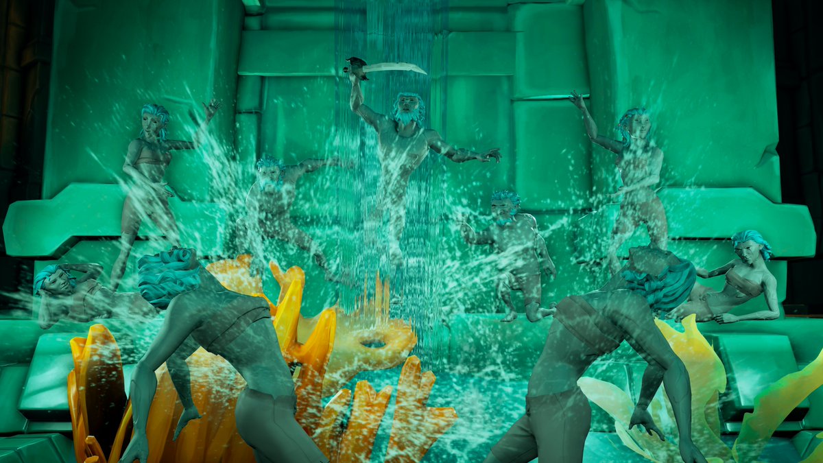 Throw a coin, make a wish.  

Theme: Ancient Architecture  
#SoTShot #SeaOfThieves <a href="/SeaOfThieves/">Sea of Thieves</a>