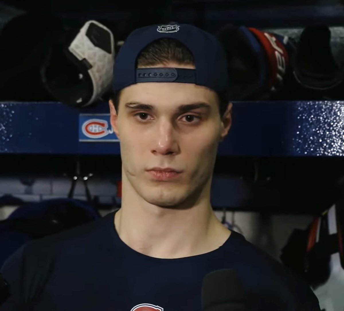 Juraj Slafkovsky today on Habs coach Marty St. Louis:

“I think he helped me because he was patient with me. He always trusted me even when I was going through my downs I would say. He’s been great with me. I think I’m pretty lucky to have him as my first coach in the NHL…He