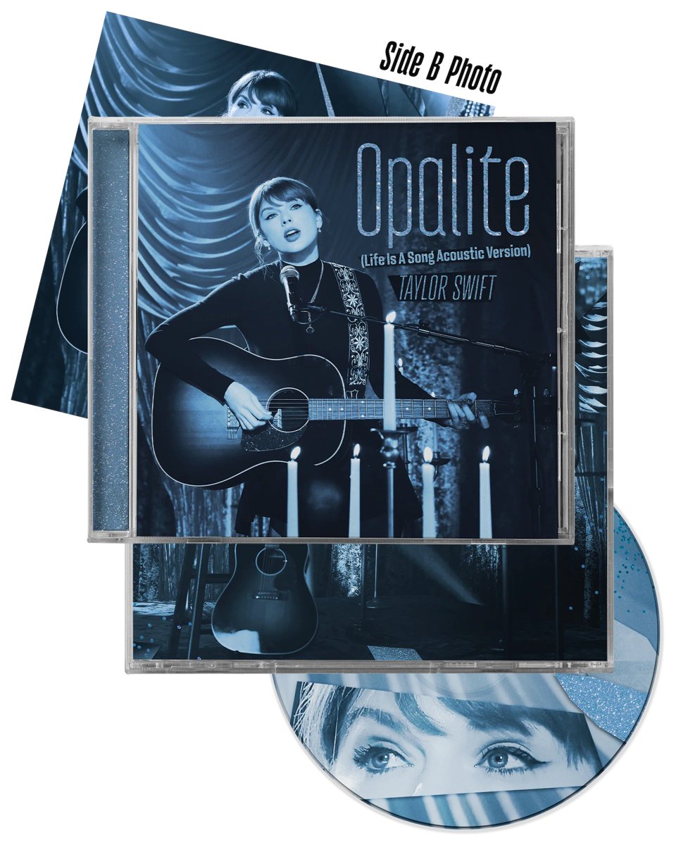 Taylor Swift ประกาศเลือกเพลง Opalite เป็นซิงเกิ้ลที่2ของอัลบั้มใหม่ ด้วยการตัดการแผ่นซิงเกิลในเว็บไซต์

ส่วนตัวมองว่าช้าไป กระแส Opalite แรงมากตอนปลายปี เต้นกันสนั่นใน ตต ตอนนี้ซาลงไปมาก

มาดูกันมาชะตา Opaliteจะลงเอยเหมือน Lavender Haze และ I Can Do It with a Broken Heart หรือไม่
