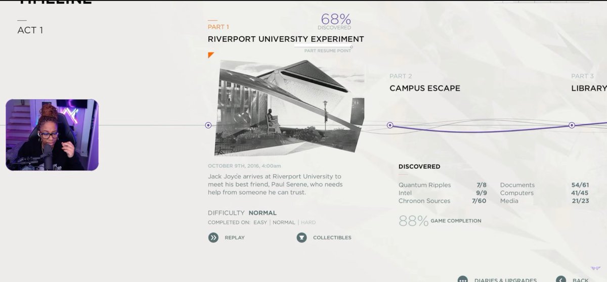 Quantum break is officially completed!!! I had a blast playing it. I'm hoping there will be a part two, they set it up for it. #QuantumBreak