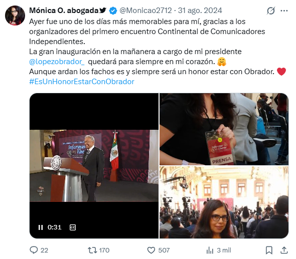 GildoGarzaMx's tweet photo. Santiago Nieto (@SNietoCastillo) aunque uses a tu aparato de propaganda para criminalizar mi trabajo —y aunque intenten intimidar o amenazar— voy a seguir informando a #Querétaro a #México y en el extranjero quién eres y cómo operas.

Dejo constancia pública: no soy panista. Si afirmas que el @AccionNacional me paga, acredítalo: contrato, factura, recibo. Sin prueba, tus recaditos son imputación falsa y estigmatización contra un periodista, con efecto inhibidor y de riesgo.

Y sobre tu “defensora” @Monicao2712 basta revisar su hemeroteca. En 2022 descalificó y humilló a @C_Humphrey_J (antes esposa de @rgilzuarth) y hoy aparece como tu escudo, amenazándome y etiquetándome como “traidor”. 

Eso no es debate: es criminalización y presión indebida de una dependencia federal a tu cargo y un grupo político que te ayuda, y queda documentado.

Te aviso: estos mensajes quedan integrados como antecedente para las vías penal local y federal, civil y administrativa, por amenaza velada, daño moral y ataques a la libertad de expresión, y todos los demás que enviaste a los medios donde colaboro.