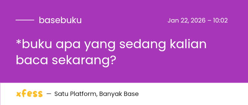basebuku's tweet image. *buku apa yang sedang kalian baca sekarang?