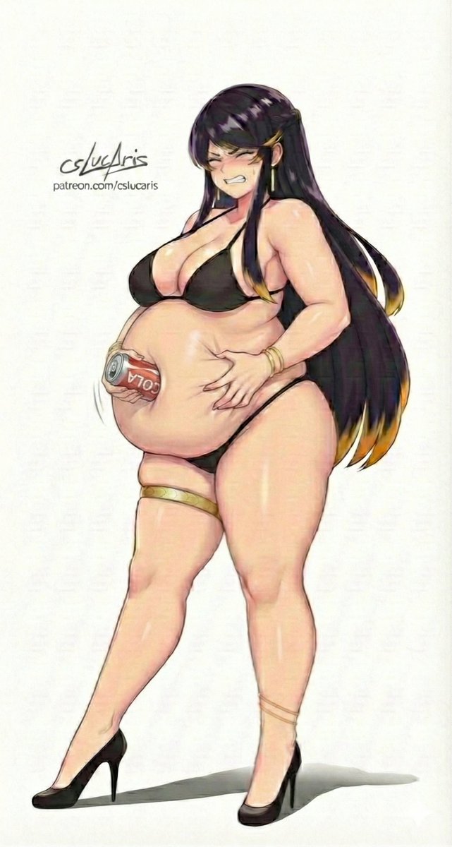 How many things can Aurelia put in her belly button? Who knows?

Aurelia belongs to <a href="/cslucarissidec/">cslucaris</a> 

#oc #originalcharacterart