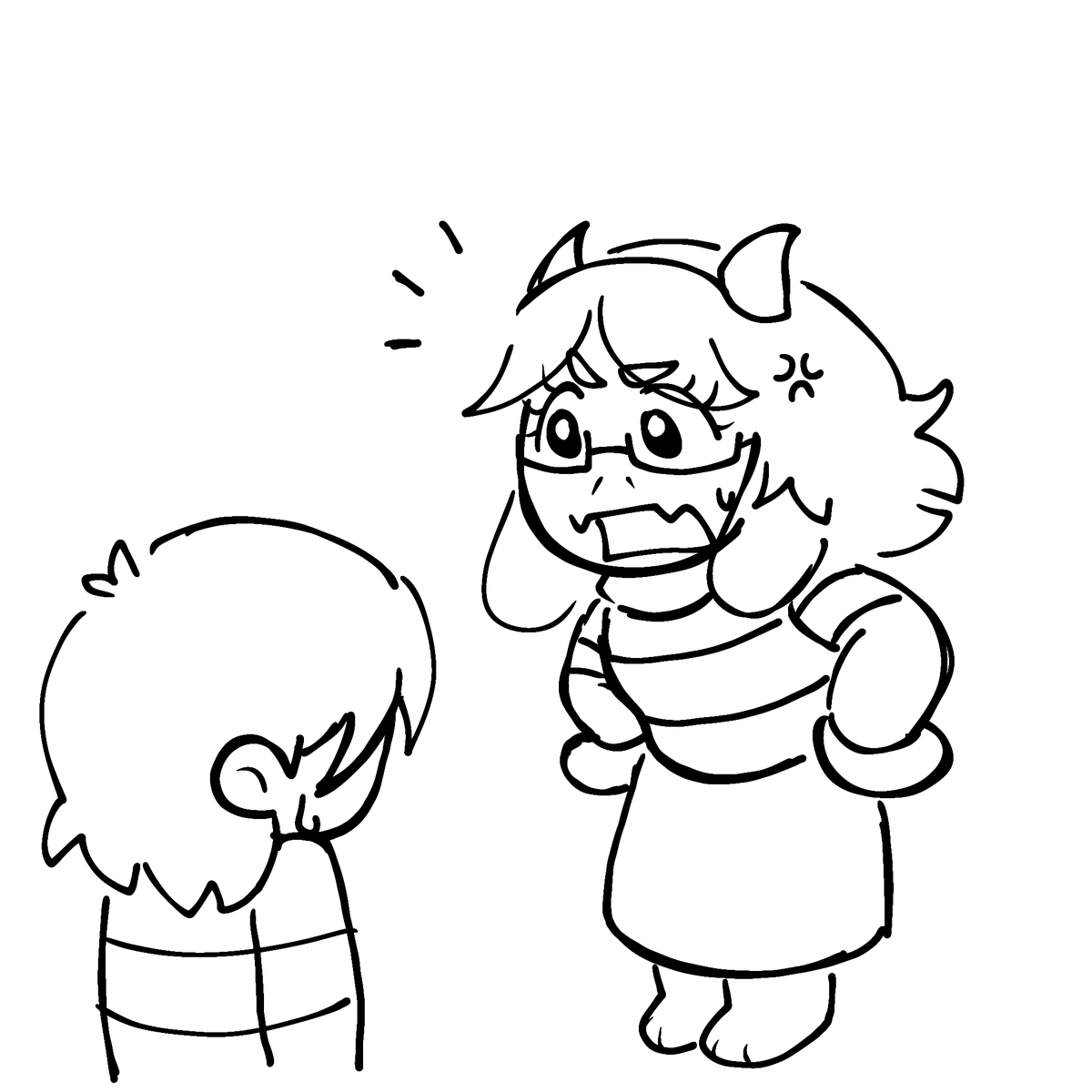 OnCrackNugget's tweet image. More Ari dreemurr :) I'm enjoying drawing her whenever I'm bored
#Deltarune #pixelart