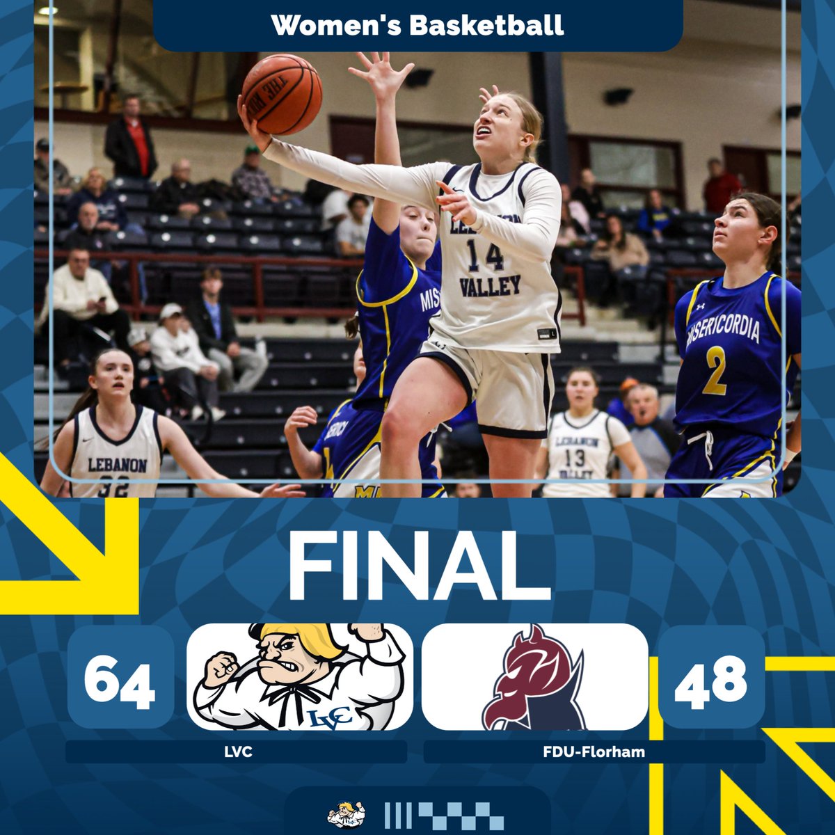 LVC Athletics tweet media