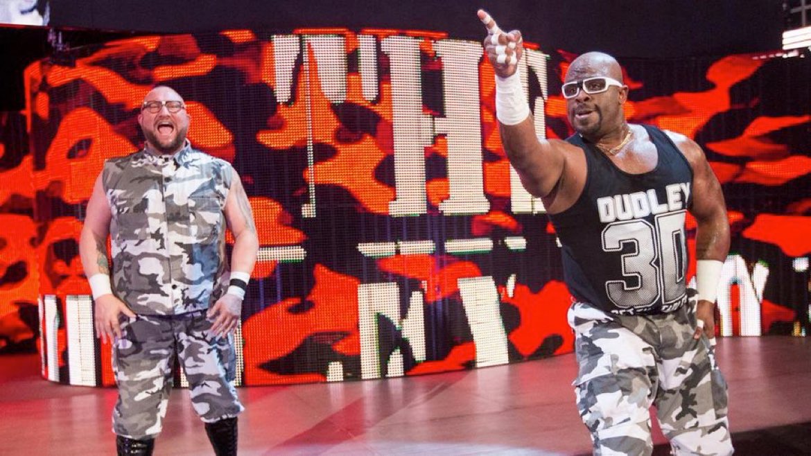 steviebreech's tweet image. The Dudley Boyz Returns for #RAW25 WWE RAW 1/22/18: youtu.be/fSQfjsvgdMM?a