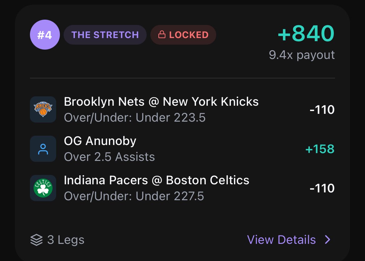 ParlayWizardEV's tweet image. WOW 😅

Lock of the Day hits AGAIN and the Stretch at +840 😆

We knew PW was good but jeez..

What are you waiting for??  Sign up NOW