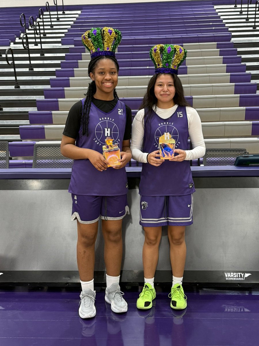 HumbleGBB's tweet photo. Huge shoutout to two of our girls for entering the TOP TEN of their respective graduating classes #25 Aleah Love and #15 Alejandra Alvarez. We are so proud of you. The embodiment of STUDENT- athletes @HumbleISD_HHS @HumbleISD_Ath @ThaddeusGordon2 @Coach_RobMurphy @Coach_Ayyee https://t.co/gA4x9Bx2UB