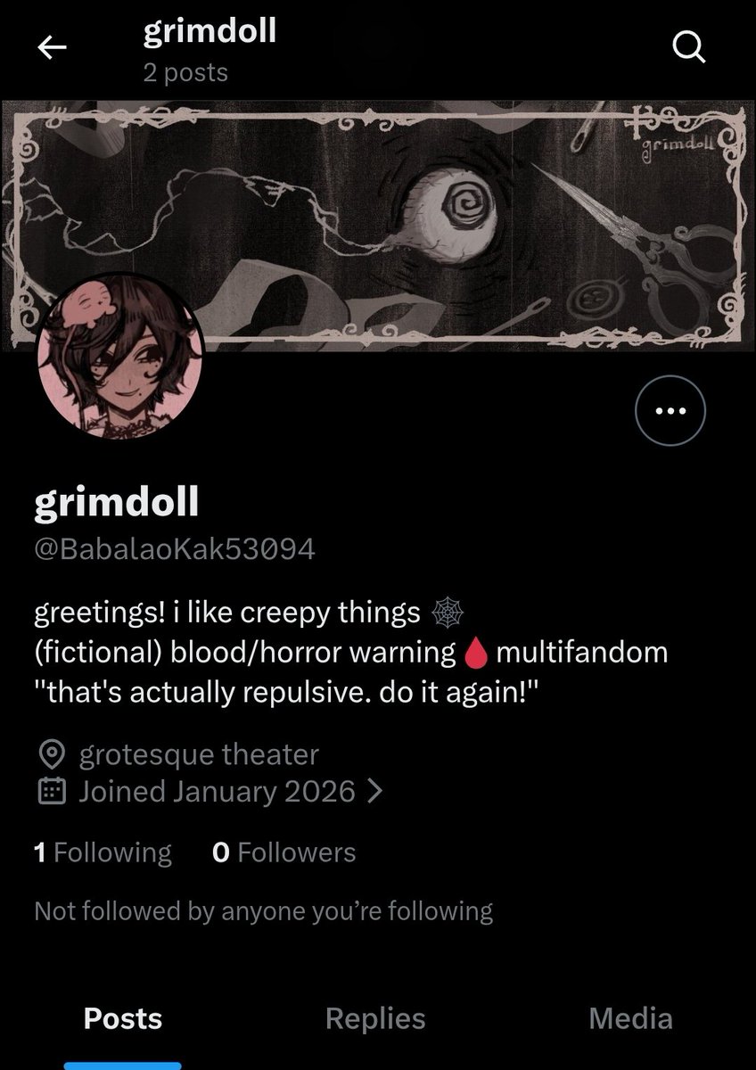 grimdoll tweet media