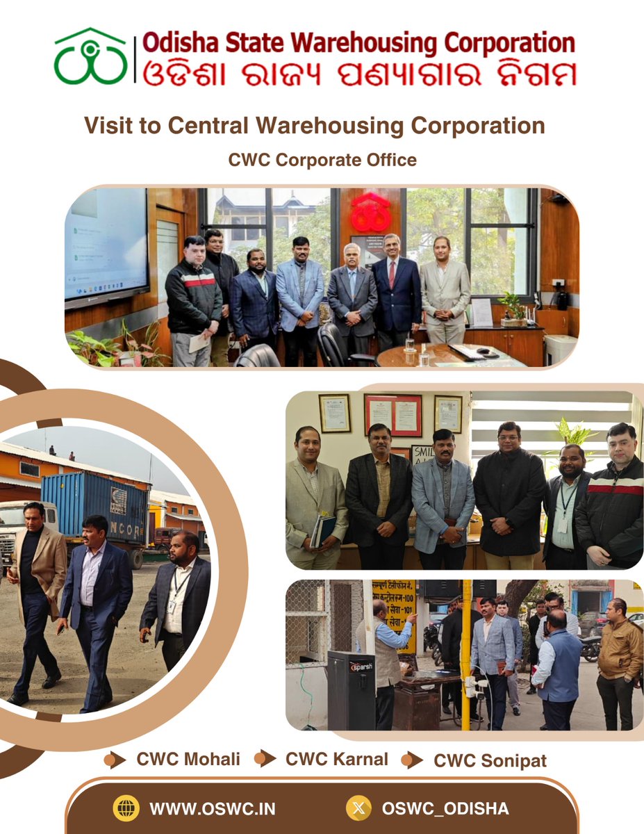 Odisha State Warehousing Corporation tweet media