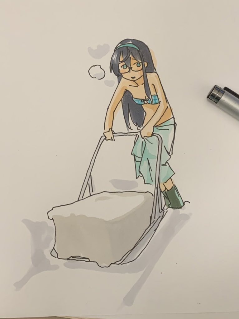 #くそ寒いので水着を貼る