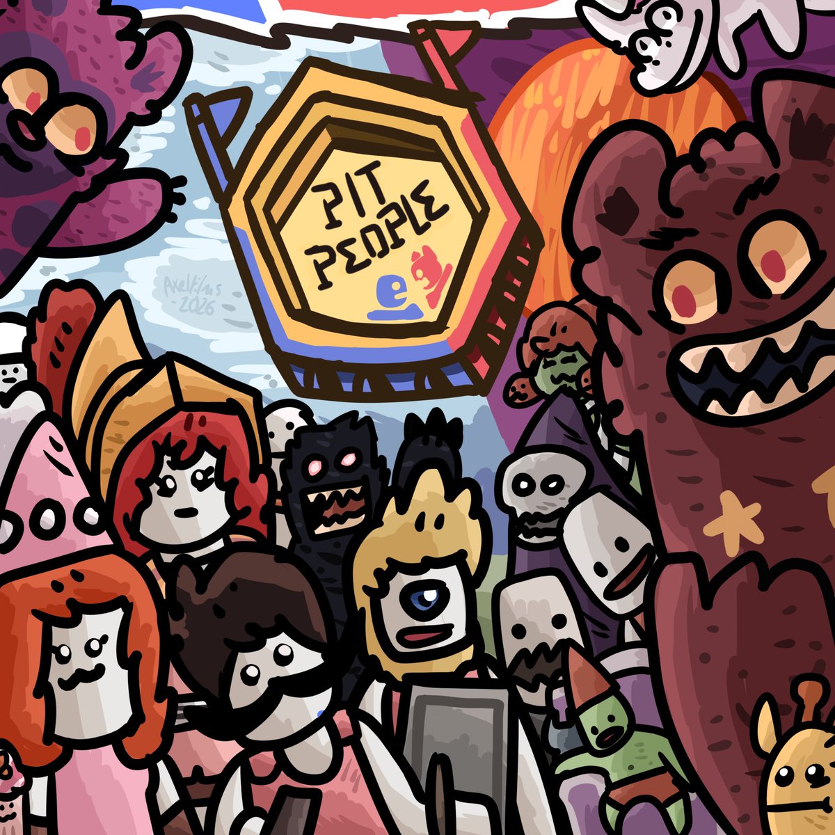 axelfilms22's tweet photo. yeah pit people :D
#pitpeople #indiegame #indiegamefanart #thebehemoth #thebehemothgames #art #fanart
#behemothgames #indiegames #digitalart #behemoth #SpaceBear
#pipistrella #fanart #gaming #yosef
#horatio https://t.co/vKzThSQ5Z8