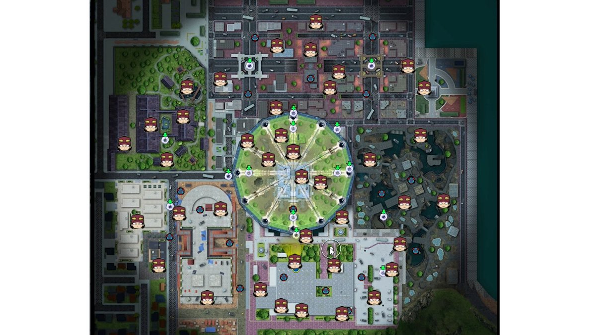 I only found him 3 times on the new map. One in the Todoroki house