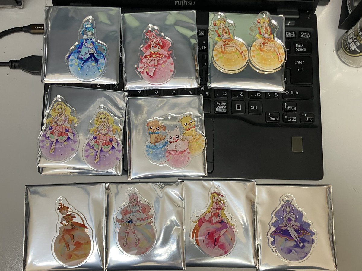 オーナメント11個開封。 わかっていたけど、やっぱりスカイさん出ませ