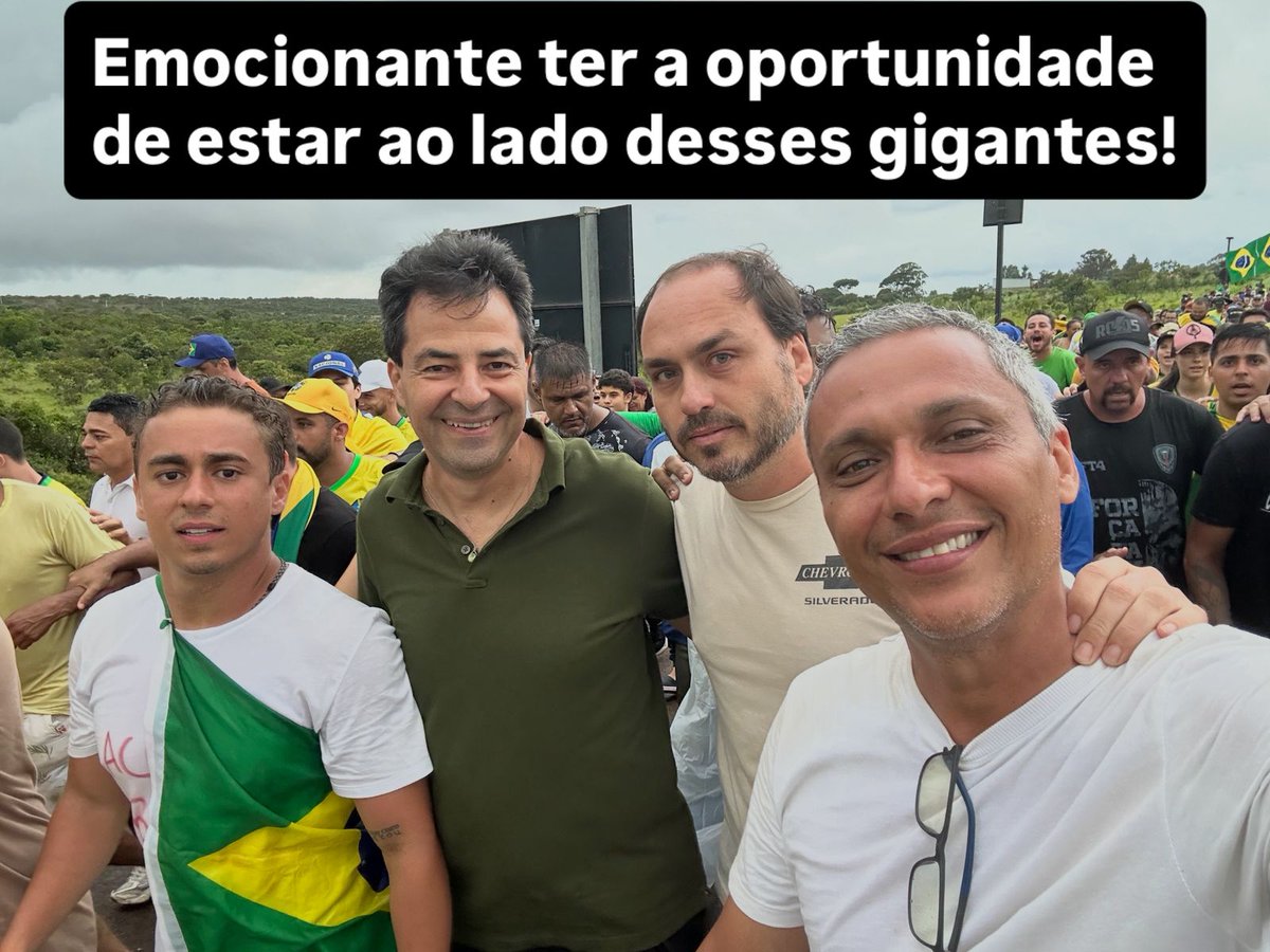 ASachsida's tweet image. Pela liberdade, por justiça, pela anistia e pela pacificação do Brasil. Unidos venceremos! @nikolas_dm @CarlosBolsonaro @GayerGus