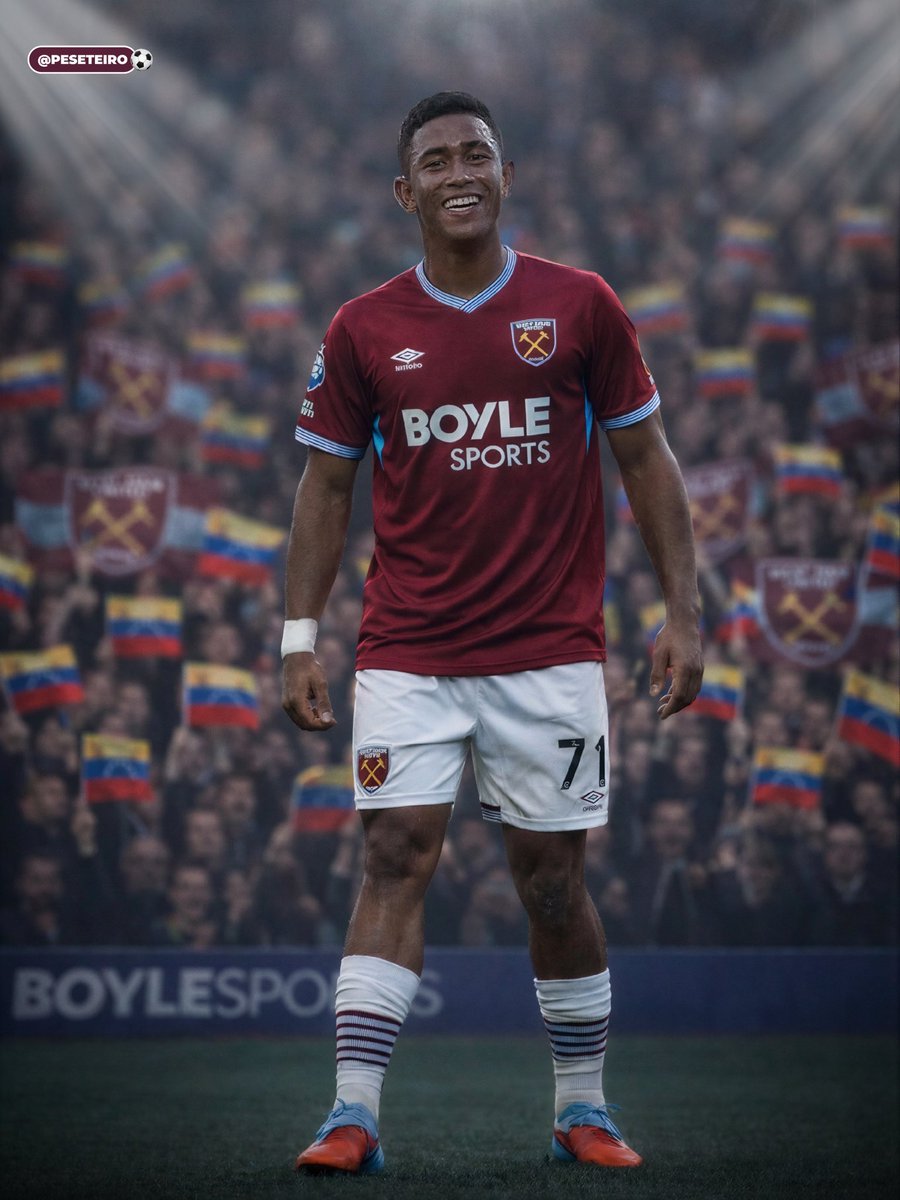 🇻🇪🚨OFICIAL : KEIBER LAMADRID ES JUGADOR WEST HAM UNITED.

El futbolista venezolano superó los exámenes médicos. Está en Londres y será presentado pronto por el club inglés.

HISTÓRICO MOVIMIENTO DEL FUTVE A LA PREMEIR.🔝