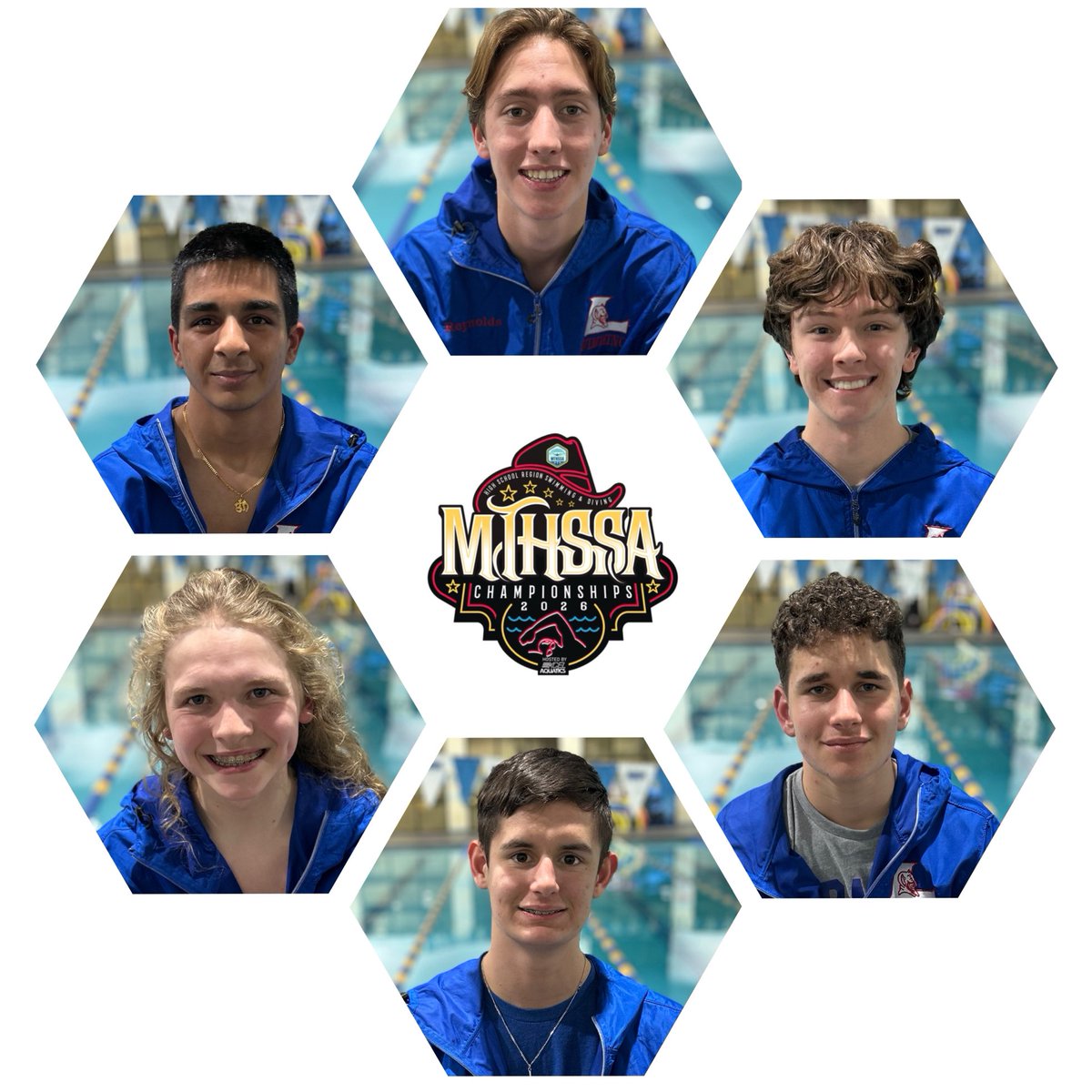 BlueDevils_swim's tweet photo. 2026 Region Team

Tayte Reynolds: 200 Free &amp; 100 Free
Cayman Welser: 100 Fly &amp; 50 Free
Krish Paliwal: 100 Free &amp; 100 Back
Tristan Calvez: 100 Fly &amp; 100 Free
Oliver Tuttle: Relays
Jack Dunlap: Relays https://t.co/nCrRMI5ihq