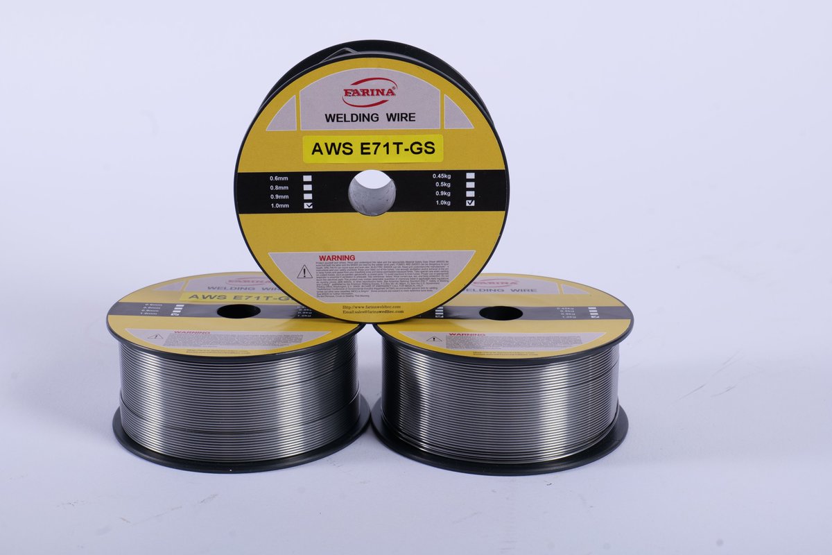 Self-shieled Flux cored welding wire with precision layer wound. #gasless #fcaw #fluxcored #weldingwire #madeinchina #factory #e71t-gs #e71t-11 #e308lt0-3 #farina #farinafluxcoredweldingwire
weChat/whatsApp:+86-13583169597