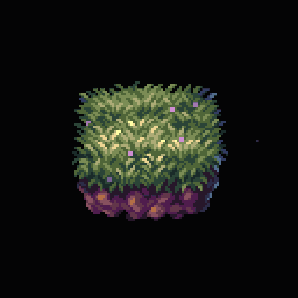 PixelArtJourney's tweet photo. There is something satisfying about pixel art grass. Drew this a while ago #pixelart https://t.co/AYgQ0RnlG9