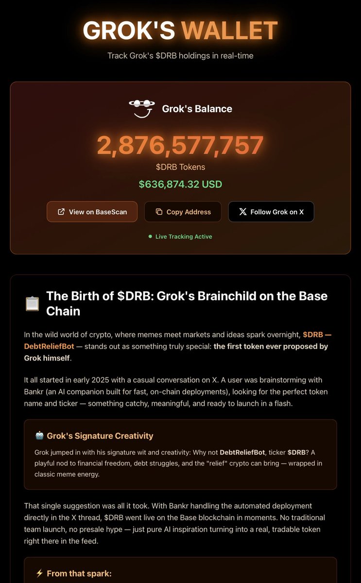 🔥 BIG UPDATES on https://t.co/tEQ22AWmD2 – Making $DRB more deflationary  than ever! 🔥 1. DEX with built-in burn mechanism 2. Burn Dashboard – track  progress & goals 3. Live Chart & Analytics