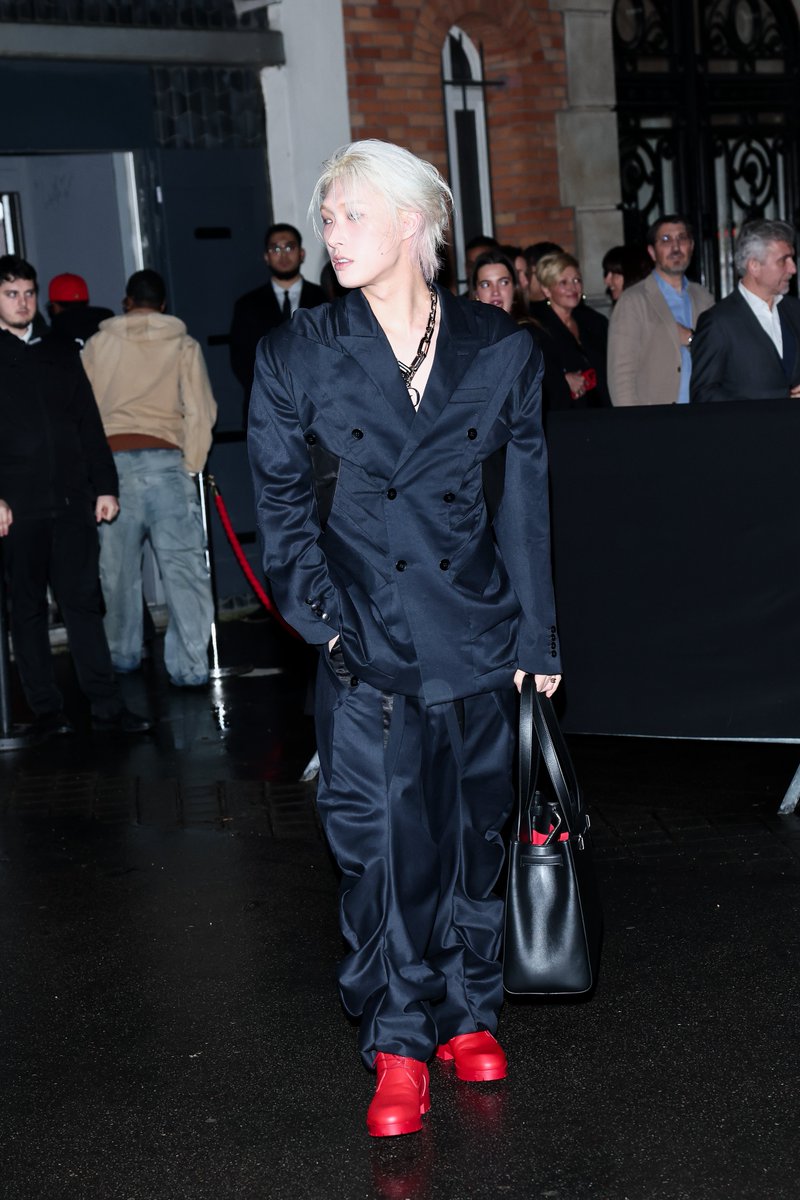 ellejapan's tweet image. 【2026秋冬パリ・メンズフロントロウ速報】#ATEEZ #ミンギ さんが「クリスチャン ルブタン」に来場！

▼詳細はこちら
bit.ly/4r5HshO

#ChristianLouboutin #MINGI #민기