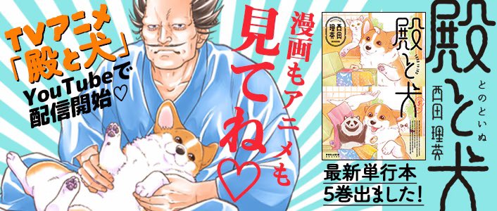 コミックスページがもうできてる!
(早い、ありがとう、たすかる🌸)
『#殿と犬』6巻
紙と電子にて3/13発売です🐶✨
https://t.co/NApr57s0wY