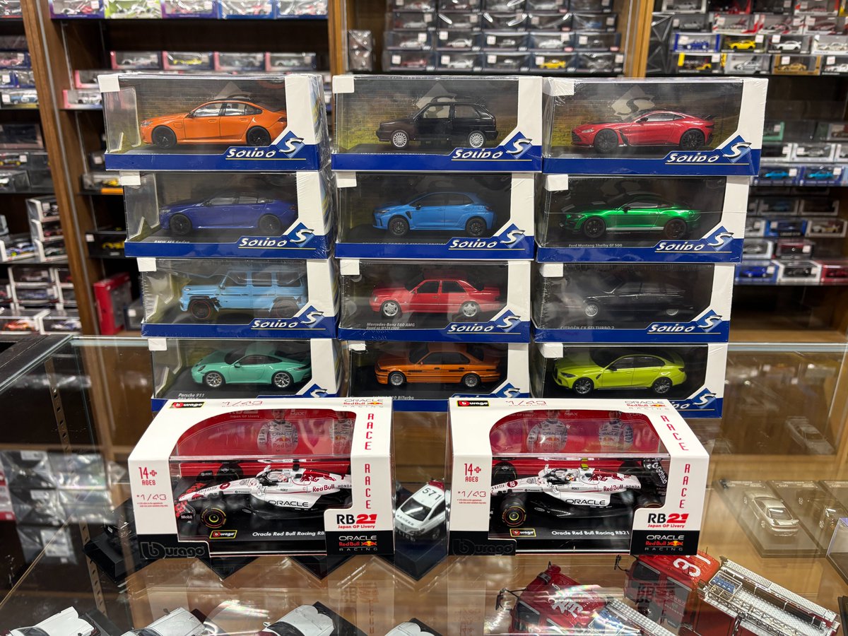 【本日入荷の新製品】
・SOLIDO / BBURAGO

販売ページ hiko7.com

#ミニカー新製品 #ソリド #ブラゴ #diecastmodel