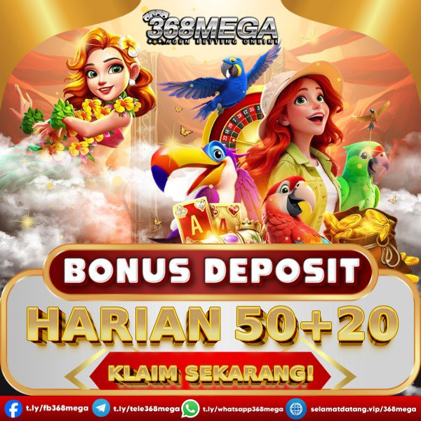 368megaa's tweet photo. Baru join langsung dimanja! ✨ Cuma di 368MEGA dapet Bonus 50RB + 20RB dengan TO X7 aja! Gak pake drama!

✨ Bank &amp; E-Wallet Lengkap ✨  Pragmatic &amp; PG Soft

#368MEGA #BonusHarian #TOX7 #BebasIP #SlotGacor #PragmaticPlay #PGSoft #Cuan https://t.co/wJ2hDpc2ST