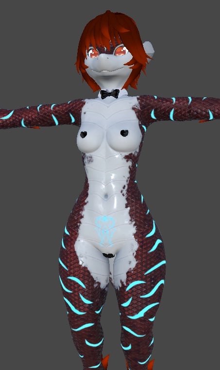 When you buy a base and there is already a bunnysuit that fits it tou buy it but meh. So you fit another you own. :3