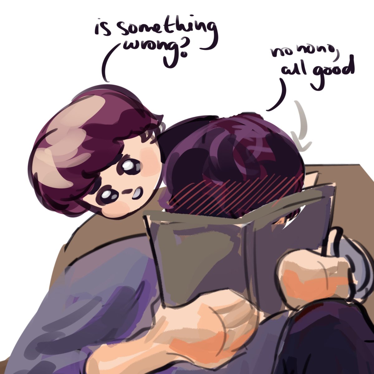 Zeelieeee's tweet image. Will tries on Mikes shirt #byler