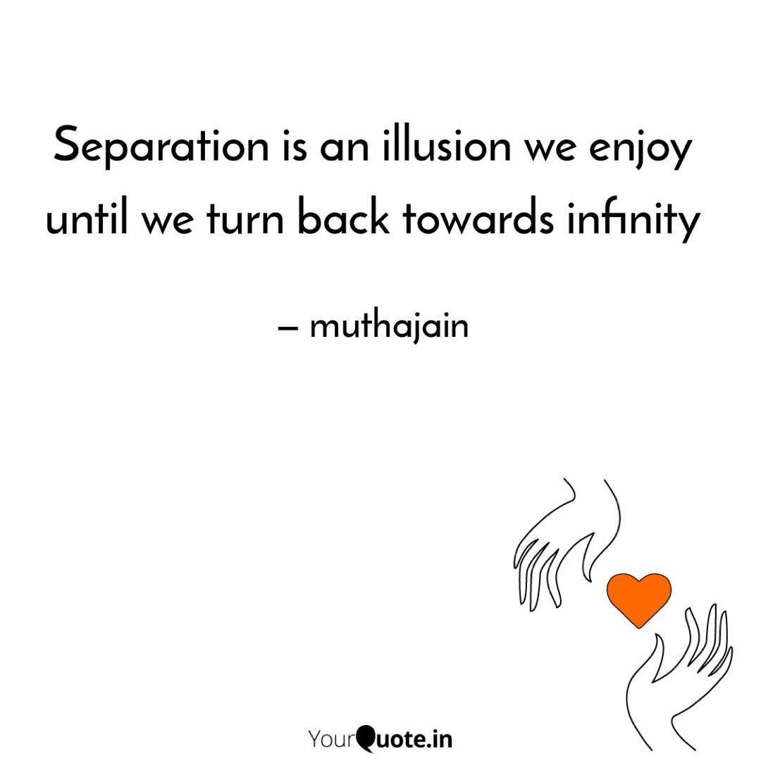 Muthajain's tweet image. #separation #illusion #enjoy #infinity