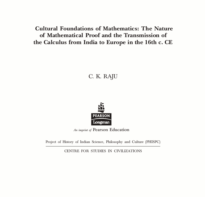 CKRaju14's tweet photo. Who stole calculus? So asks a TOI article (pic1).

Obviously, both Newton and Leibniz were thieves.🤣

They justified their theft on the evil dogma of Christian discovery.(pic2) (Jesuit got it from India. Later it spread to Protestants.)

This is known for 2 CENTURIES (pic3). But our journos not educated and never check FACTS, the imp. thing for them is the STORY.

Once respectable ToI is now reduced to a जमूरा to echo and amplify Western propaganda.😒

Probably the article is a paid plant bcoz no journalist could be so lacking in GK. But I wouldn't call these journos presstitutes because sex-work is far more respectable then spreading lies for money.  ..\contd.