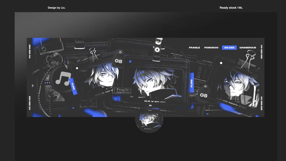 salno's tweet image. Bantu rt/repost ya. 

Layout ready stock anime game 2D Flins, Mikasa AOT, Lycaon, Nagumo Sakadays 14k/ea QRIS, minat bisa hub kontan di bio atau DM. Terima kasih. 🌧

#zonauang