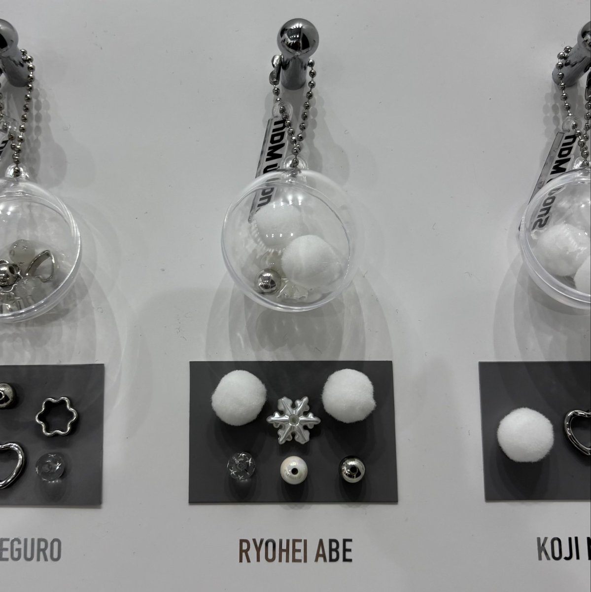 あべくんが作ったスノーボール❄️ #SnowMan #阿部亮平