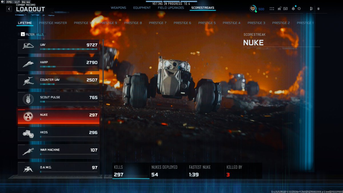 Timer is a little bugged, but got world fastest ffa nuke again on the dumbest map