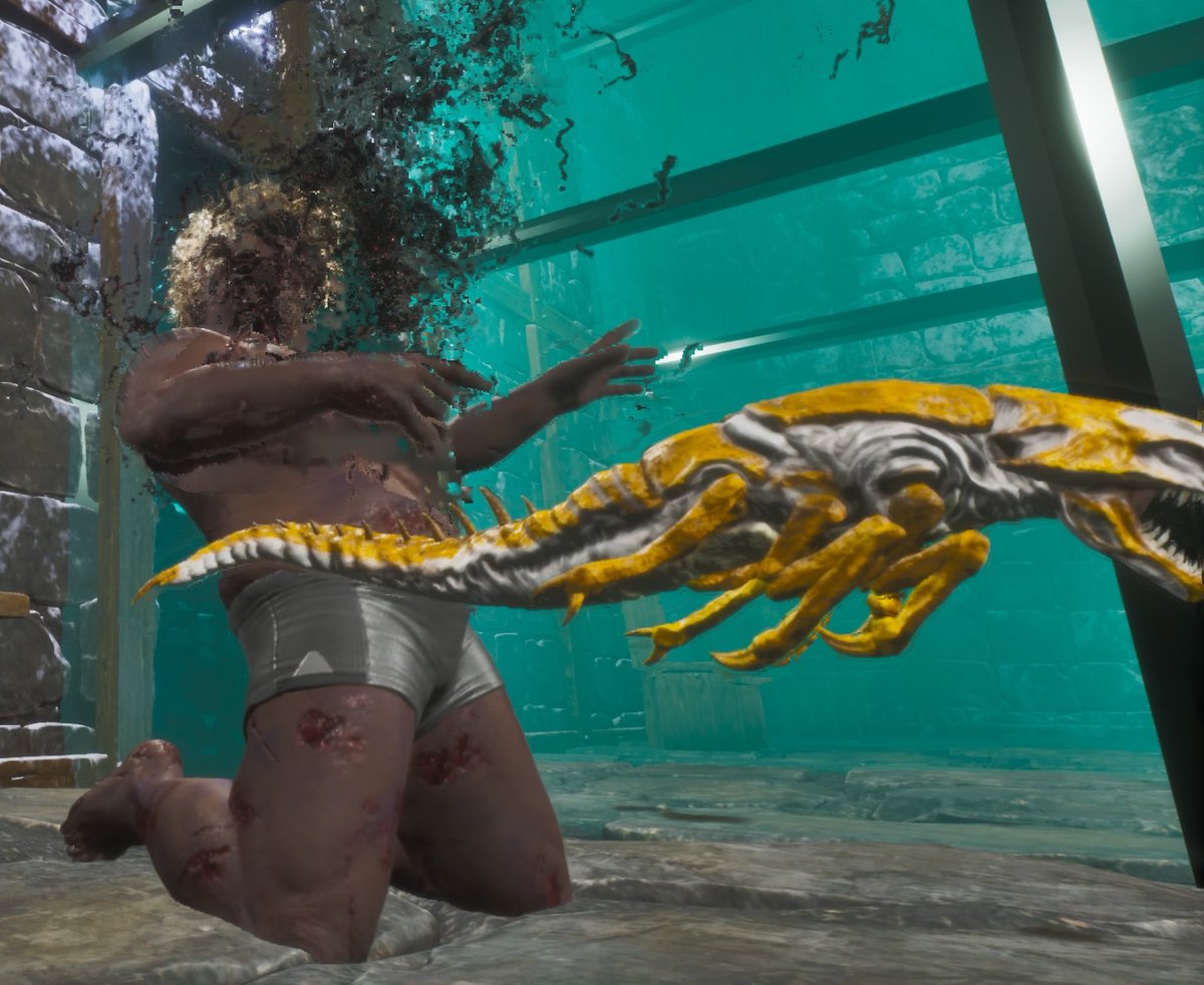 ArkDaros's tweet image. 安心して下さい
履いてますよ！

うぎゃー？！

※小ボケからの大惨事