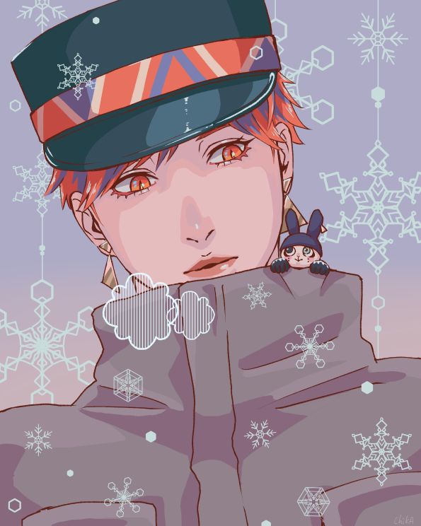 「コトシモヨロシクオネガイシマス #イラスト #illustration」|マチヲチカ＠ｺﾐﾃｨｱ144【き35a】のイラスト