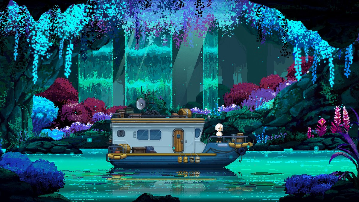 4GamerNews's tweet image. 未知の惑星で釣りをして，住民との交流も楽しめる放置系ADV「オリオン・ブルー」，Steamストアページを公開中
4gamer.net/s/G097747.2601…

海の惑星「オリオン・ブルー」を舞台に，釣った魚を収益にしたり，資源にしたり，船をカスタマイズしたりして，生活を送っていく