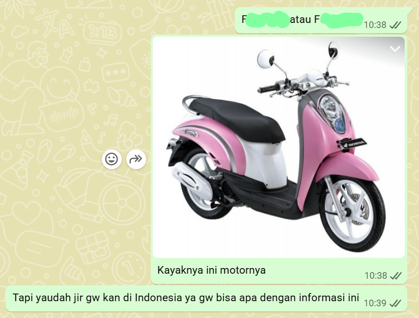 fireflowery's tweet photo. [HELP RT] Aku abis kecopetan handphone Samsung A55 5G di seberang Citywalk Sudirman (tanda X merah). Hpnya di kantong jaket terus disabet pengendara motor sambil lewat terus aku rada inget plat nomornya but yeah. Kalo ada yang bisa kasih tau aku harus apa tolongin ya, makasih. 🥲 https://t.co/wgcj3qYC6t