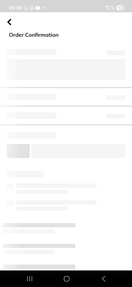 TECHBOY_AK's tweet photo. @SheinIndia i was purchasing a tshirt from shein and when i am pressing proceed payment option its loading like this from past 1 hour https://t.co/JCzl2wrZkr
