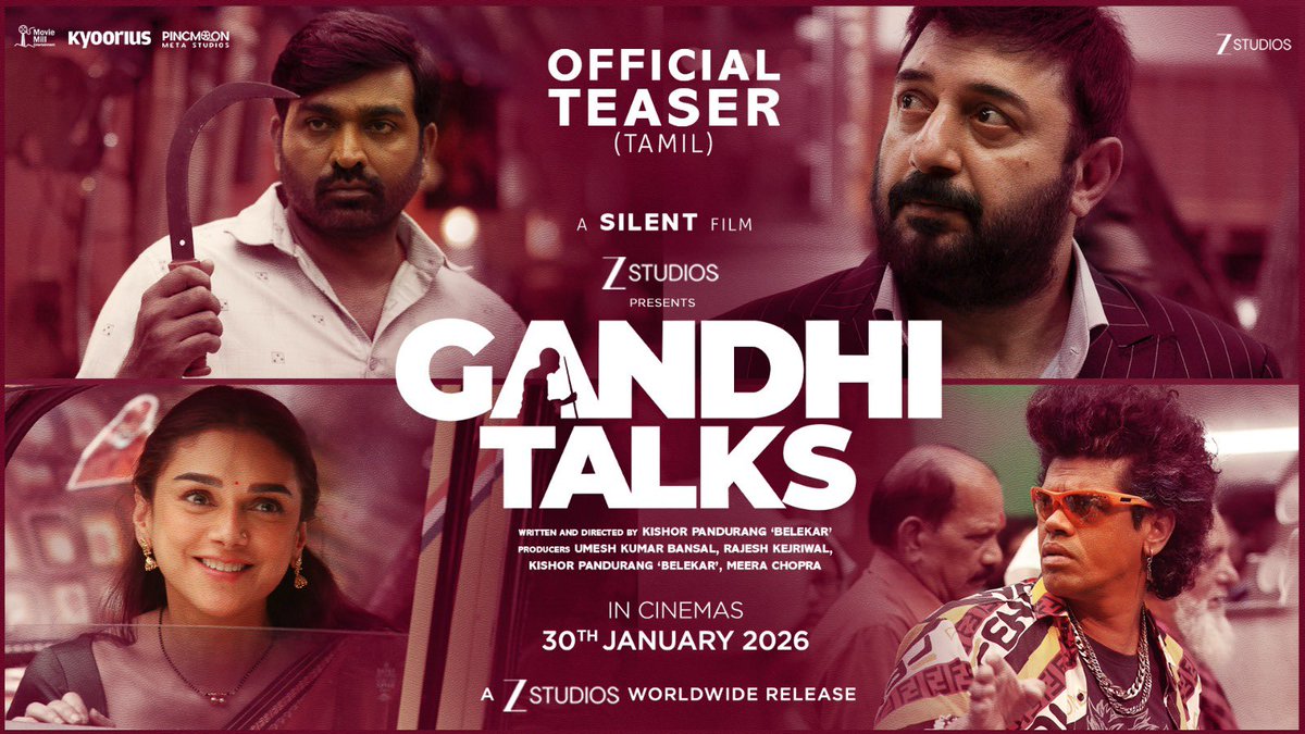 lramachandran's tweet photo. Grateful and excited to be part of #GandhiTalkies 
Wishing the entire team a massive success!
Honoured to be associated with incredible team. A heartfelt thank you to director Kishore Belekar for the wonderful opportunity to be part of this special film. https://t.co/Sm2kI86lja