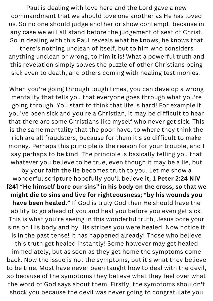 houseofgracent's tweet photo. Grace and peace be multiplied to you through the knowledge of God and of Christ Jesus, His Son. 🙏🏽😇

Please receive today’s Treasures of Christ Daily Devotional "IT CAN BE REAL TO YOU!" https://t.co/zMvG1OtzWm