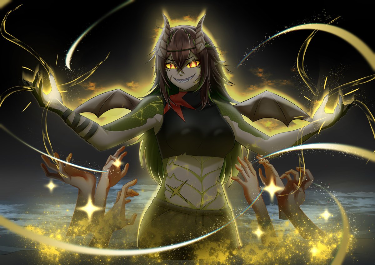 Croc’s aura goes crazy fr 🐊

#KaiCrocArt