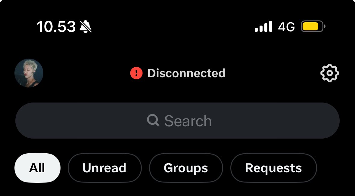 dm disconnected terus tuh kenapa sih.. udah lama gini terus..