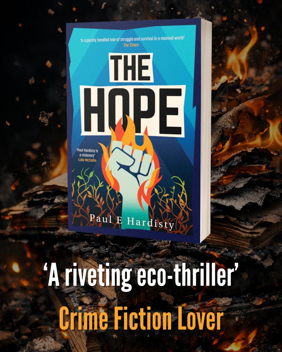 OrendaBooks's tweet photo. THREE DAYS until the conclusion to @PaulHardisty's climate-emergency trilogy #TheForcingSeries🌎
#TheHope is a devastating, visionary thriller that dares to imagine the possibility of redemption in the face of near-total collapse.
29/1/26🙌
PREORDER: https://t.co/Go9UMdE2TP https://t.co/akI63VOmCV
