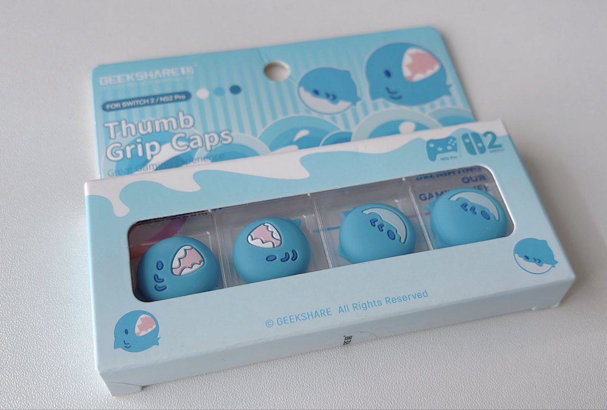 ほしい物リストから送っていただいたようなのですがお名前がなく…どなたか分かりませんがありがとうございます！
めちゃかわいい😭🦈